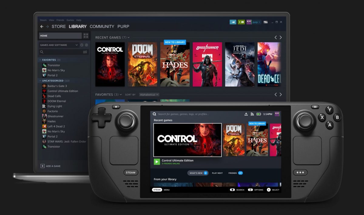 Steam Deck is the world's most powerful portable console